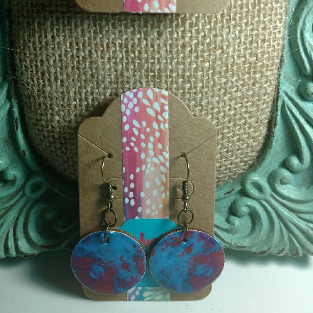 Space/Galaxy Earrings